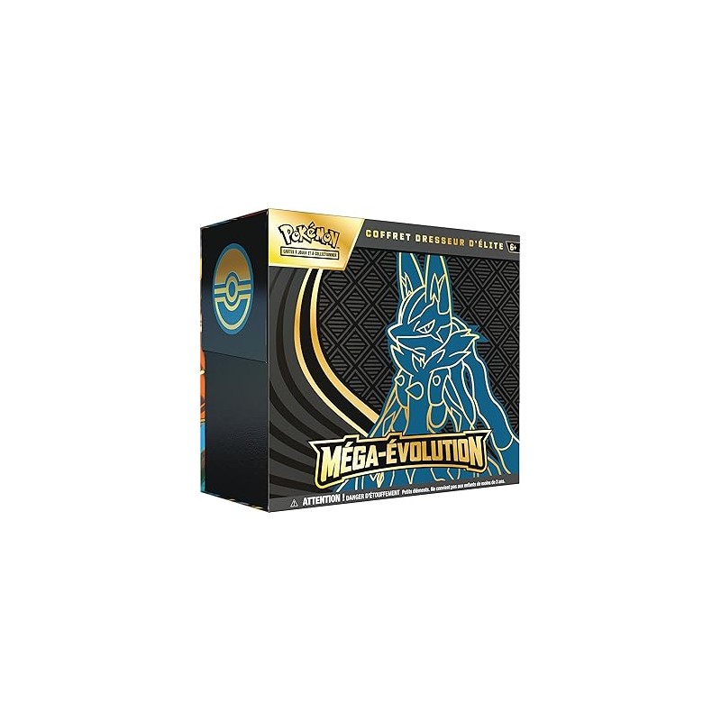 ME01- Coffret Dresseur d’élite Méga-Évolution + protection acrylique