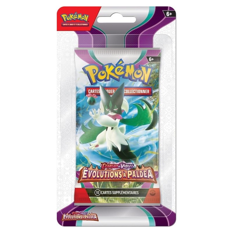 EV02-Booster français- Ecarlate et Violet - Evolutions à Paldéa